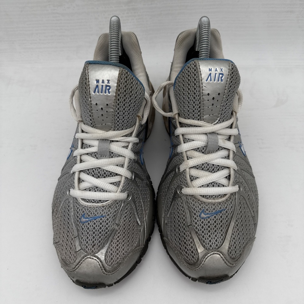 2010 Nike Air Max Silver/Light Blue SZ 7 Women's Shoe 316755-004 running SNEAKER - Picture 10 of 16